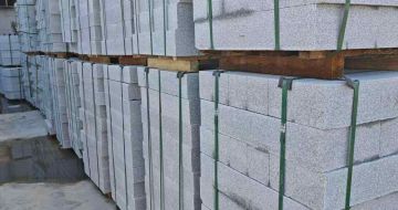 常德芝麻白路牙石，路侧石