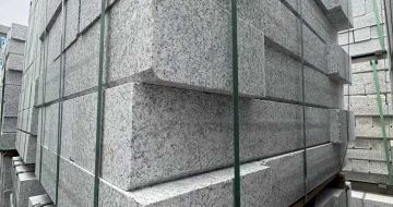 常德芝麻白路牙石 马路牙子