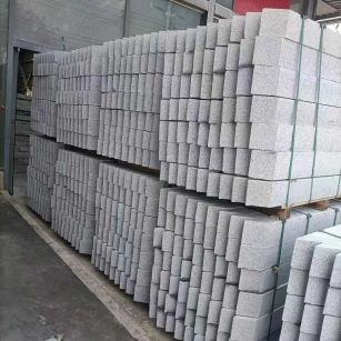 常德芝麻白树围石 树池