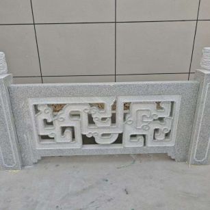 常德芝麻白河道栏杆 桥栏杆