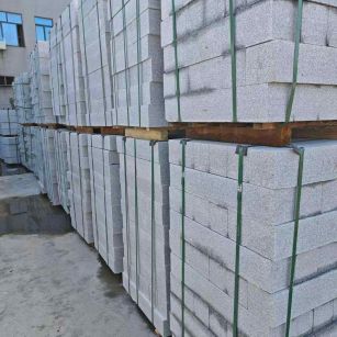 常德芝麻白路牙石，路侧石