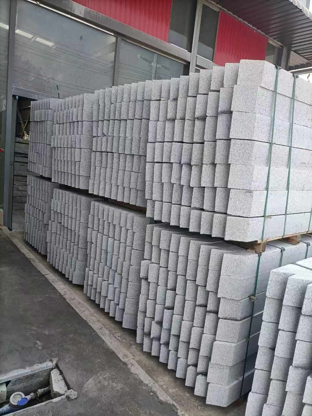 常德芝麻白树围石 树池