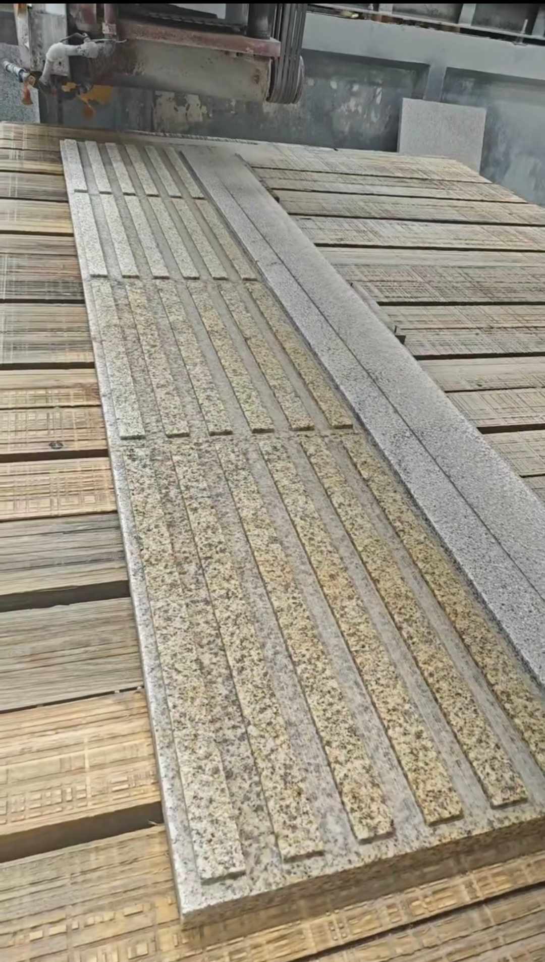 常德黄金麻盲道石 盲条